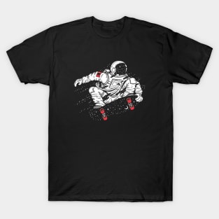 Astronaut Space Skater T-Shirt